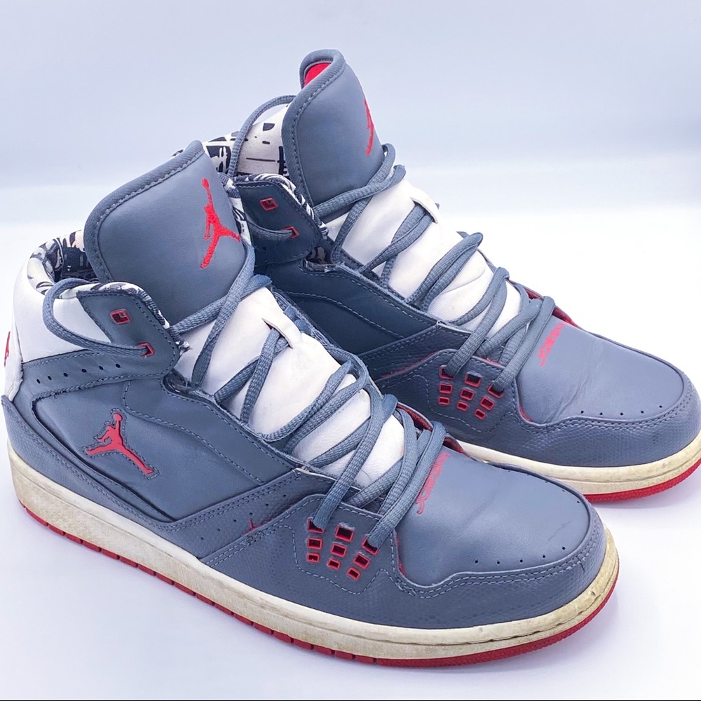 Jordan Flight 1 Gray Sneakers Size 9.5 Men’s